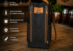 BOLSO MOCHILA MATERO DE TELA REFORZADA
